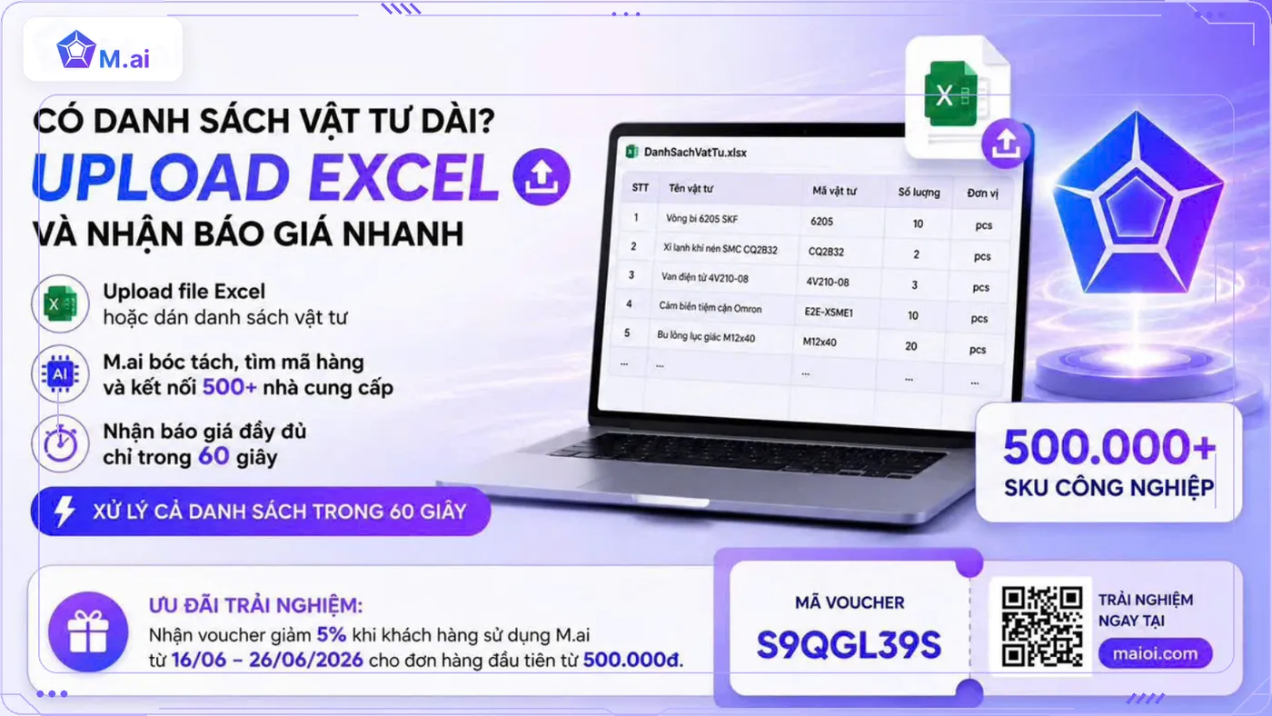 Các tính năng bóc tách và phân loại vật tư của Mai